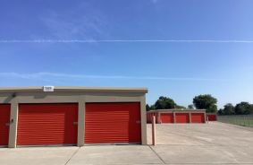Storage Units. One is closer and the other is in the background