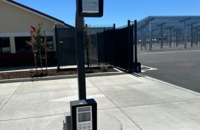 Gated Entry with Keypad