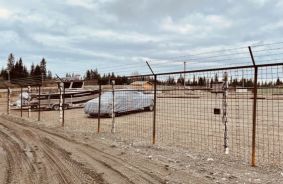 Outdoor Vehicle Storage Parking Lot