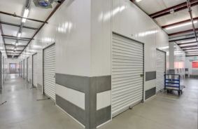 Hallway image of storage units at self storage property A-1 Self Storage, 17292 Gothard St, Huntington Beach, CA, 92647