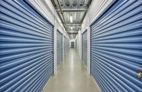 Hallway image of storage units at self storage property A-1 Self Storage, 26390 Forest Ridge Dr, Lake Forest, CA, 92630