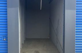 Aerial view of storage units at self storage rental facility Success Storage - Porterville, 225 W Springville Ave., Porterville, CA, 93257