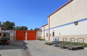 Aerial view of storage units at self storage rental facility A-1 Self Storage, 1415 W Commonwealth Ave, Fullerton, CA, 92833