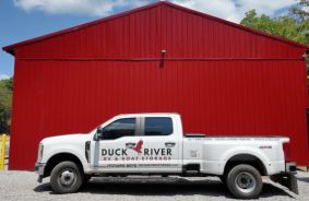 Hallway image of storage units at self storage property Duck River RV Storage, 265 Keg Springs Road, Hampshire, TN, 38461