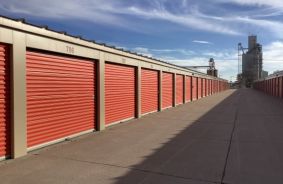 A row of Storage Units