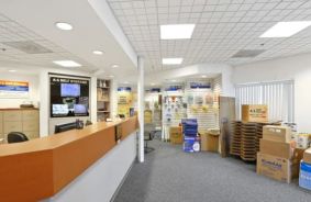 Moving supplies at Morena