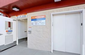 Elevator View of A1 Self Storage in San Diego