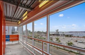 Hallway image of storage units at self storage property A-1 Car Storage, 2235 Pacific Highway, San Diego, CA, 92101