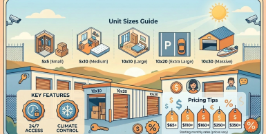Storage units in Skiatook, OK with pricing tips and unit sizes