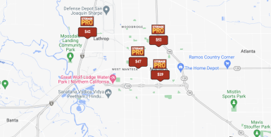 Store locations in Manteca, CA