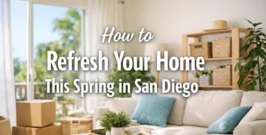 Spring home refresh in San Diego at Staxup Storage