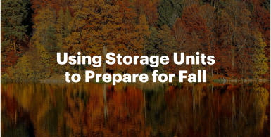 Using Storage Units to Prepare for Fall