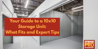 10x10 Storage Unit StoragePRO Guide