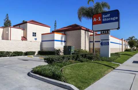 A-1 Self Storage, storage units and spaces at 1415 W Commonwealth Ave, Fullerton, CA, 92833
