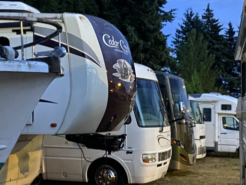 WiserLake RV & Boat Storage storage units and spaces at 7324 Guide Meridian Rd, Lynden, WA, 98264