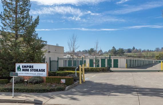 Empire Mini Storage storage units and spaces at 6320 Forestville St, Forestville, CA, 95436
