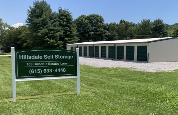 Hillsdale Self Storage storage units and spaces at 103 Hillsdale Estates Lane, Dixon  Springs, TN, 37057