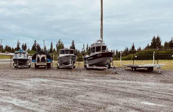 Outdoor Boat Storage