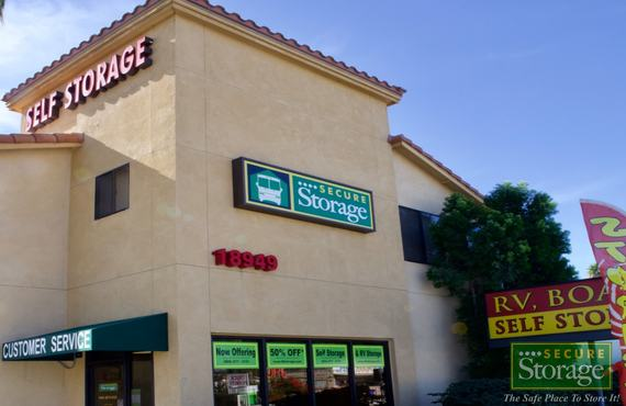 Secure RV & Self Storage storage units and spaces at 18949 Valley Blvd, Bloomington, CA, 92316