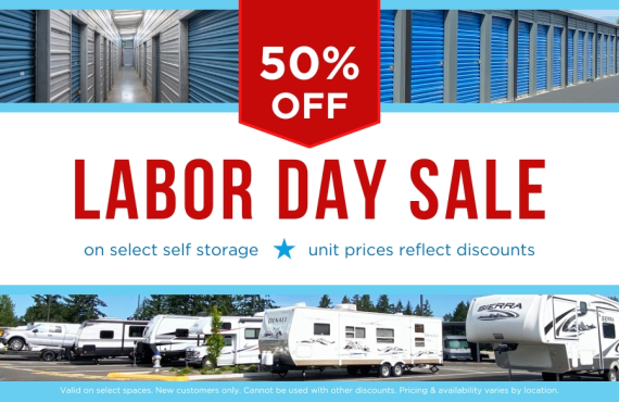 Premium Drive-Up Storage at Glacier West Self Storage 16626 Smokey Point Blvd, Arlington, WA 98223