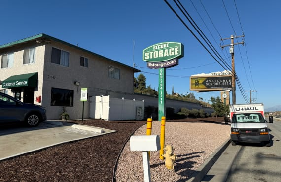Secure Storage storage units and spaces at 31547 Outer Highway 10, Redlands, CA, 92373