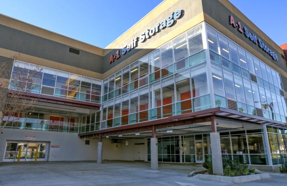 Hero View of A1 Self Storage in Alhambra