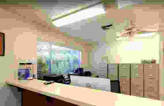 This 360 view shows the management office