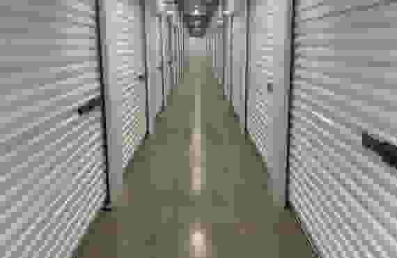 hallway to larger storage units