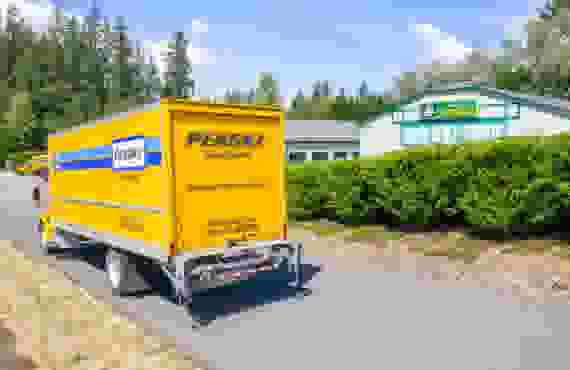 Penske Truck Rental at Pro-Guard Storage at 20554 Little Valley Rd NE, Poulsbo, WA, 98370