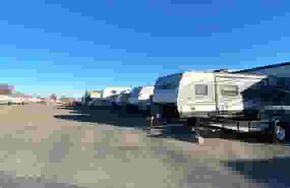 RV Parking at Glacier West Self Storage at 330 Eastland Dr S, Twin Falls, ID 83301