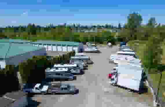 RV Parking and Storage at Glacier West Self Storage at 2222 Meridian Ave E, Edgewood, WA