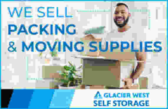 Moving Supplies at Glacier West Self Storage at 515 SE 157th Ave, Vancouver, WA 98684