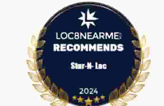 5-star reviews, Loc8NearMe recommends Stor-N-Loc