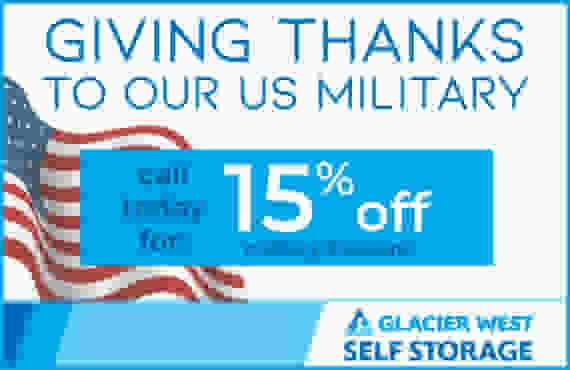 self storage military discount in Puyallup