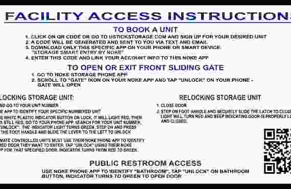Facility Instructions