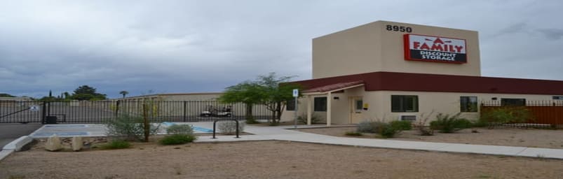A Family Storage storage units and spaces at 8950 E. Speedway Blvd., Tucson, AZ, 85710