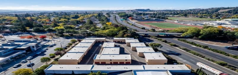 Aerial image of Security Self Storage in Napa, CA