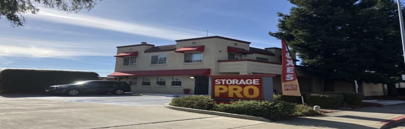 Image Of Front Gated Entrance To StoragePRO Self Storage of Hayward, CA