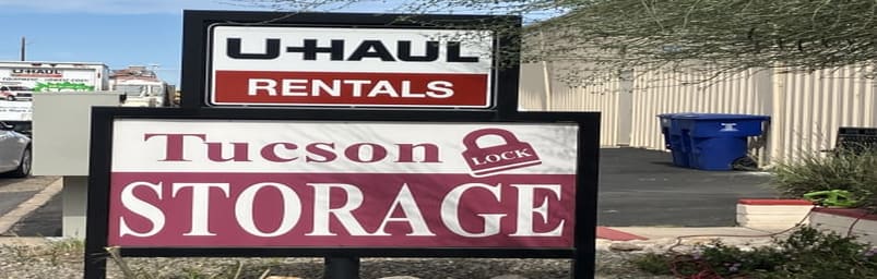 Tucson Lock Storage Sign UHAUL Rentals and Self Storage Tucson, AZ