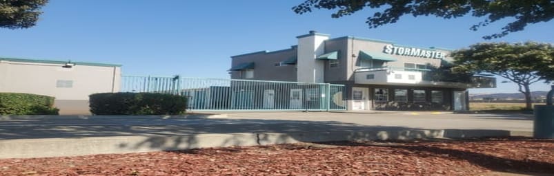 Image Of Outside Entrance Gated Facility StorMaster Self Storage in Pittsburg, CA