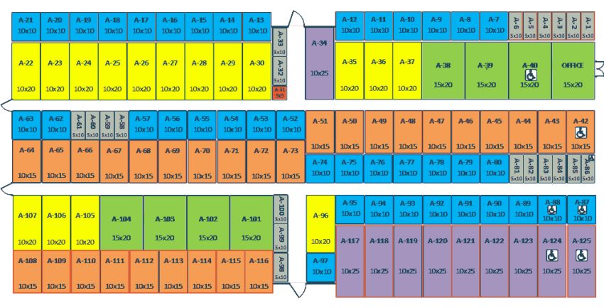 Map (Bldg. A)