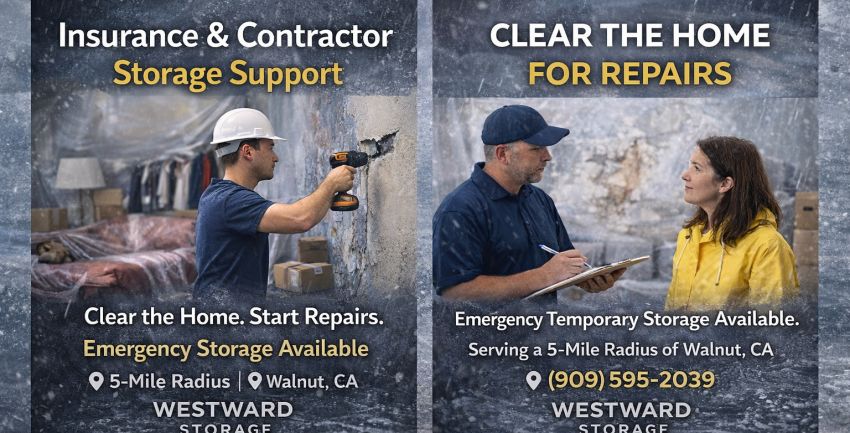 Secure storage large enough for an entire 6-bedroom home — including the garage