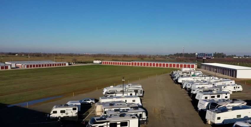 Large Indoor RV Storage in Lincoln | Red Hill Mini Storage