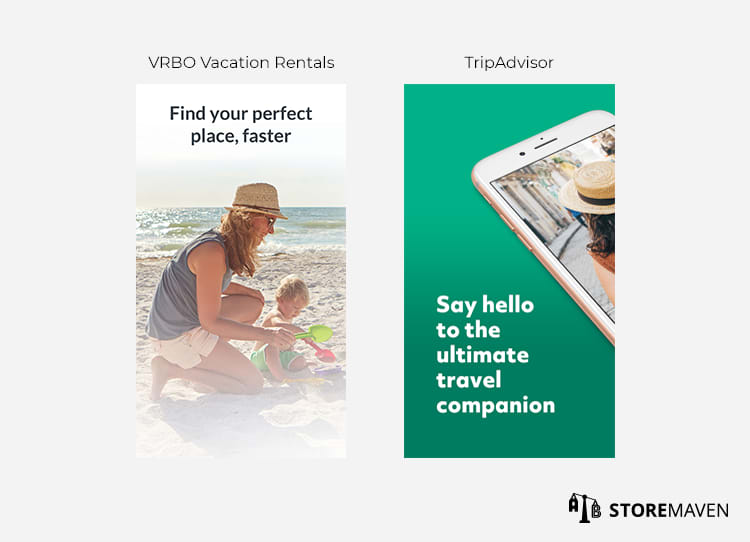 3 ASO Tips Every Travel Brand/App Should Read 1 VRBO and TripAdvisor Messaging Style