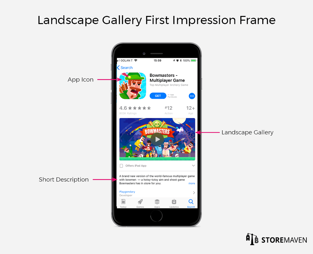 Landscape Gallery First Impression Frame 