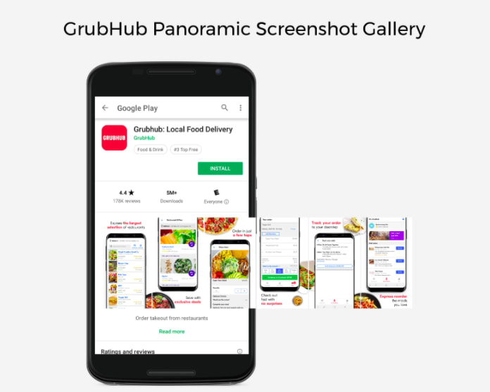 How to Design a Panoramic Screenshot Gallery on the Google Play Store - 3