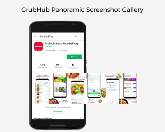 How To Design A Panoramic Screenshot Gallery On Google Play