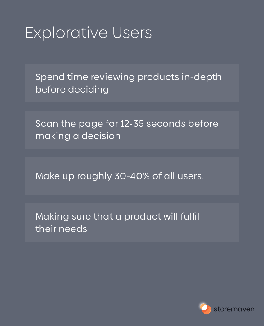 Explorative Users
