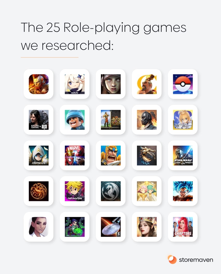 ASO App Store Category Spotlight: Role-Playing Games (RPG) - 1