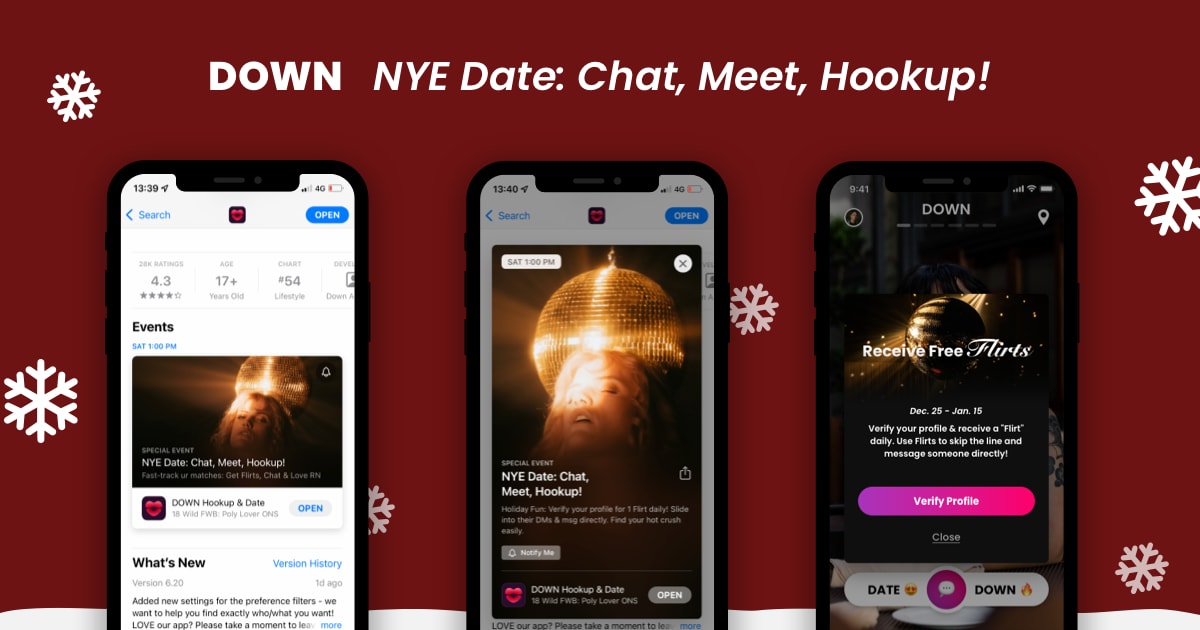 dating event media app
